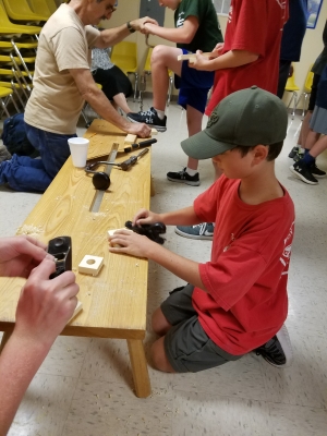 Boy Scouts 322 Woodwork Merit Badge Workshop Baton 