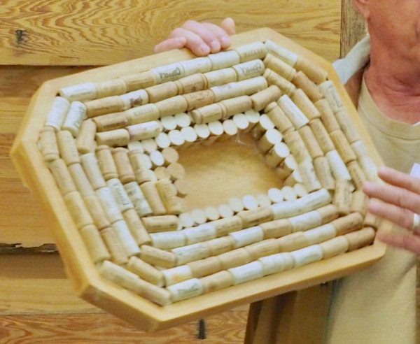 Cork Trivet (in progress)